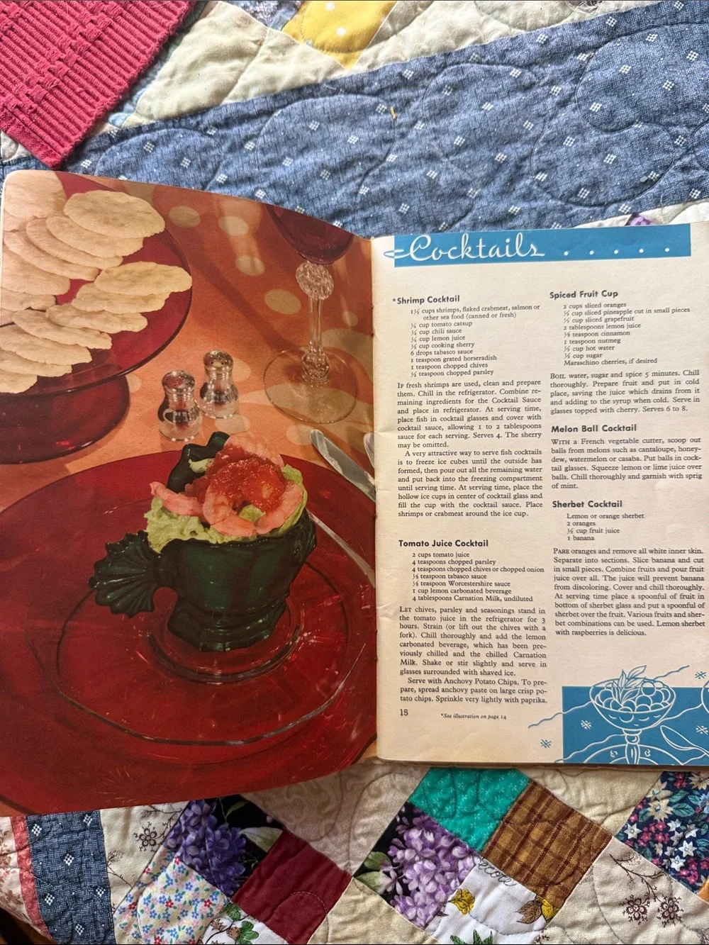 Vintage 1938 Carnation Cook Book Mary Blake 3rd Edition Illustrated Recipes